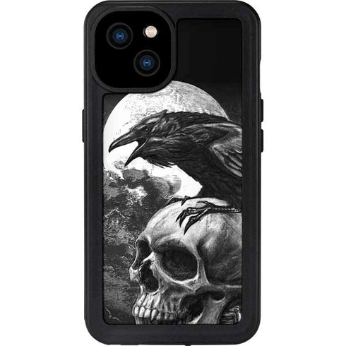 Alchemy Carta Poes Raven iPhone 15 Plus Waterproof Case